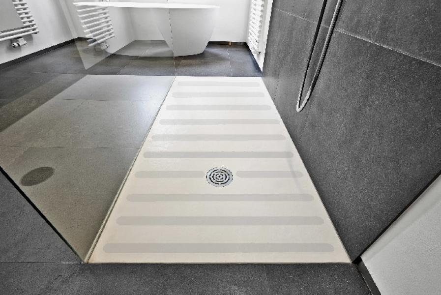 6 Anti-Rutsch-Streifen Transparent Selbstklebend Dusche Badewanne Fliesen Boden 